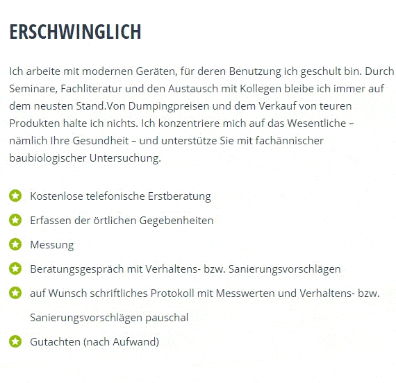 Baubiologie Gutachter für  Sankt Georgen (Schwarzwald)