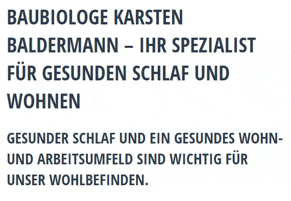 Baubiologie Service für  Thüringen