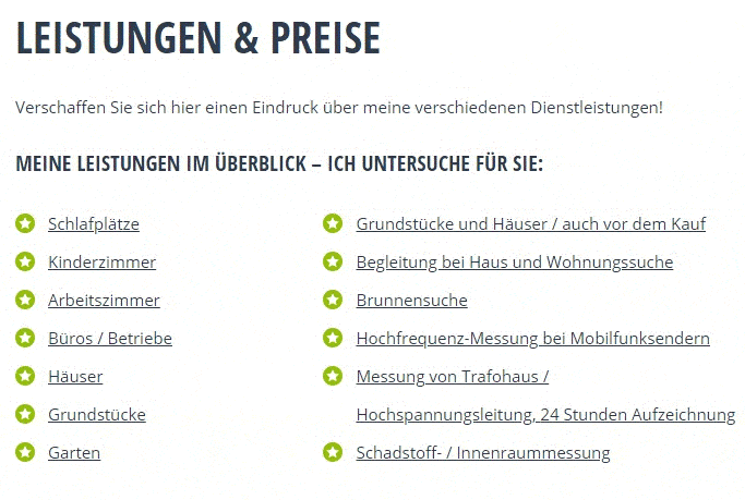 Hochfrequenz Messung in  Menden (Sauerland)